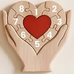 FamilyPiece Familienpuzzle mit 8 Namen