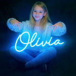 Personalisierte Namenslampe mit Wunschtext – GlowName LED-Neon