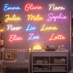 Personalisierte Namenslampe mit Wunschtext – GlowName LED-Neon