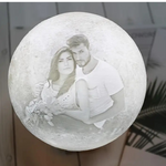 Personalisierte Mondlampe mit Foto – 3D MemoraMoon