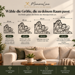 MemoraLine – die vier Größen 25, 40, 50 und 65 cm im Vergleich