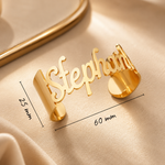 Personalisierter Armreif in Gold