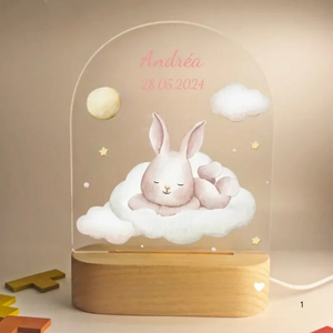 Hase auf Wolke