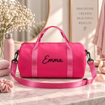 DanceBag Tanztasche mit Namen in Fuchsia