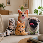 KuschelPortrait Personalisiertes 3D-Haustierkissen