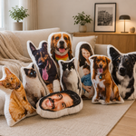 KuschelPortrait Personalisiertes 3D-Haustierkissen