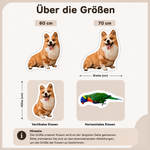 KuschelPortrait Personalisiertes 3D-Haustierkissen