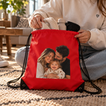 GymSack Turnbeutel mit Namen – Design Eigenes Foto