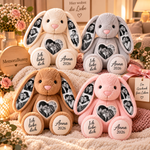 Kuschelhase mit eigenen Fotos & Namen – MemoraBunny