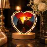 Personalisiertes Kristall-Foto / Laser-Andenken