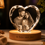 Personalisiertes Kristall-Foto / Laser-Andenken