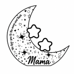 MoonGlow Mondlampe mit 2 Namen