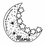 MoonGlow Mondlampe mit 7 Namen