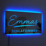Personalisierte Neon-Namenslampe – LED Namensschild aus Acryl