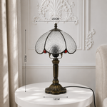 Maße der Tiffany Tischlampe Clearbrook