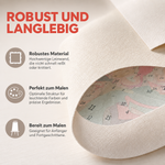 Malen nach Zahlen mit eigenem Foto – Komplettset mit Farben & Pinseln